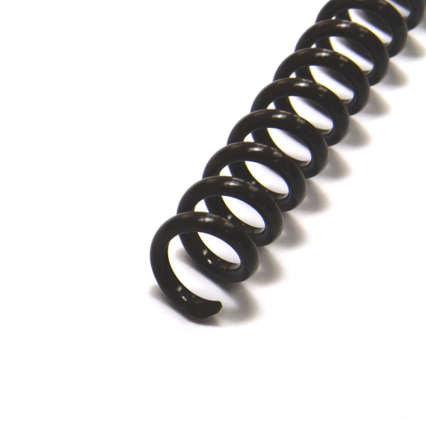 Coilspirale A4 schwarz 8 mm 4:1-Teilung