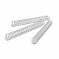 Preview: Plastikbinderücken A4 weiss 20mm US-Teilung 21 Ringe - Kopie