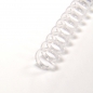 Preview: Coilspirale A4 transparent 32 mm 4:1-Teilung - Kopie