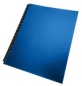 Preview: Bindefolie blickdicht PP Opaque A4 blau matt 0,30 mm