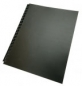 Preview: Bindefolie blickdicht PP Opaque A4 schwarz matt 0,30 mm