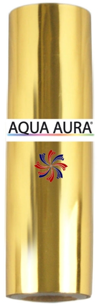 Heissfolie Gold glänzend Digital P Aqua Aura® - Kopie