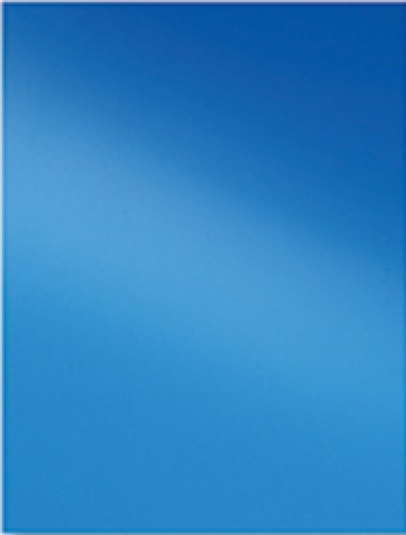 Bindefolie blickdicht PP Opaque A4 blau matt 0,30 mm