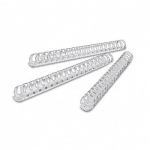 Plastikbinderücken A4 weiss 45mm US-Teilung 21 Ringe - Kopie