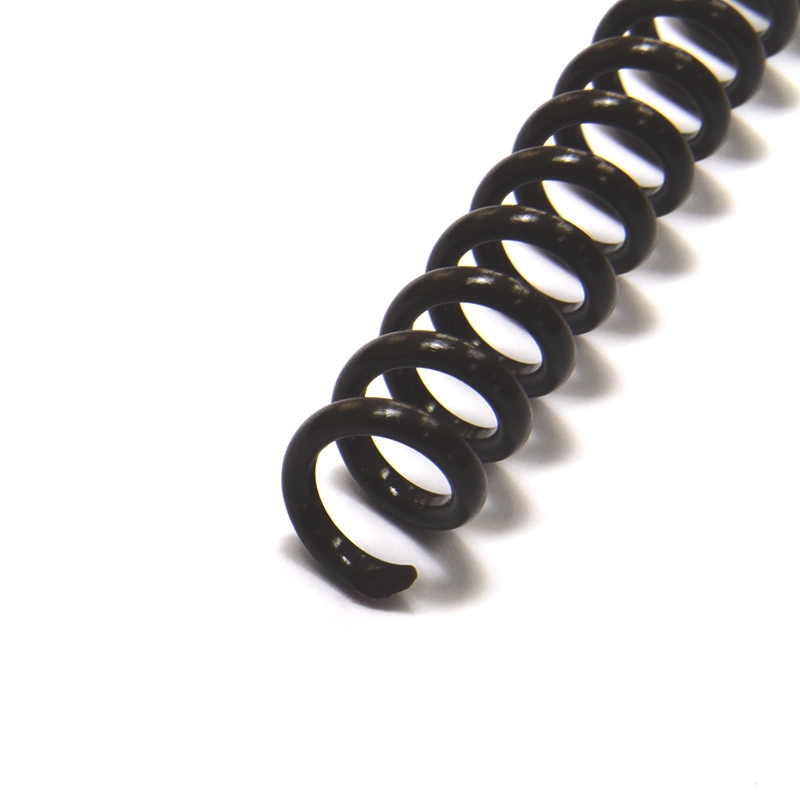 Coilspirale A4 schwarz 6 mm 4:1-Teilung