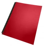 Bindefolie blickdicht PP Opaque A4 rot matt 0,30 mm - BBS*